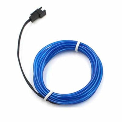 EL Wire 5M LED Light Waterproof Strip-Blue - View 1