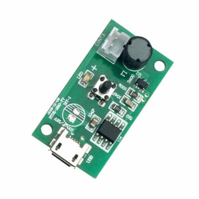 Ultrasonic Humidifier Power Circuit Board with Atomizing Chip 16mm, 5V - View 1