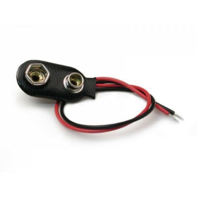 9V Battery Cap Snap Connector - High Quality - View 1