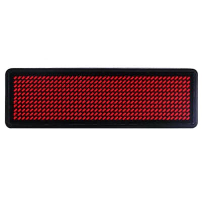 LED Name Badge DIY Programmable Board Display - View 1