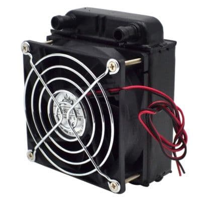 80MM Aluminum Water Cooling Radiator with Fan DIY - View 1