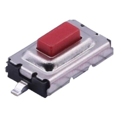 TS3625A-HT 50mA Brick nogging SPST 250gf@±30gf 36V SMD,3.7x6.1mm Tactile Switches - View 1