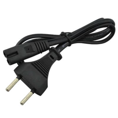 2 Pin Universal AC Power Cord Cable 1.3M Length Non-Polarized - View 1