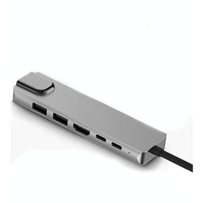 6 in 1 USB-C HDTV Multi-function Adapter - View 1