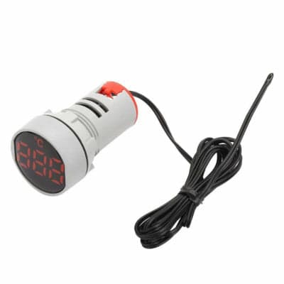 ProMax Temperature Indicator Display Panel LED 22mm AC 50-380V Red - View 1