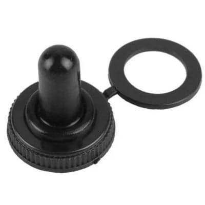 ProMax Toggle Switch Rubber Cap Black for 12mm MTS Series - View 1