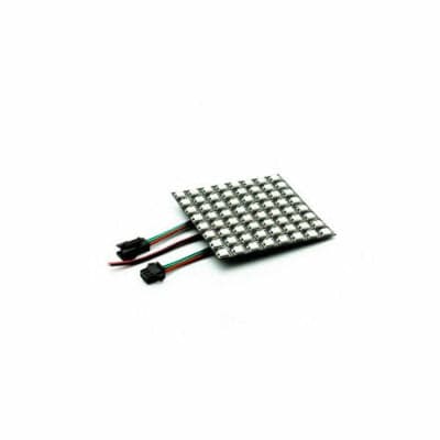 8x8 Flexible WS2812B Addressable LED Matrix Panel - View 1