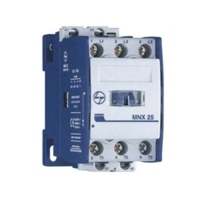 L&T Larsen & Toubro MNX 25 Power Contactors 220-240V AC, 3 Pole - View 1