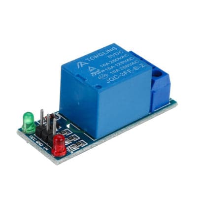 12V 1 Channel Relay Module - View 1