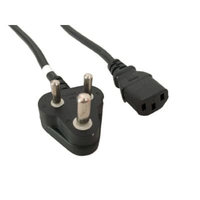 5A 3 Pin AC Power Cable 1.8m Length IEC C13 Cord - View 1