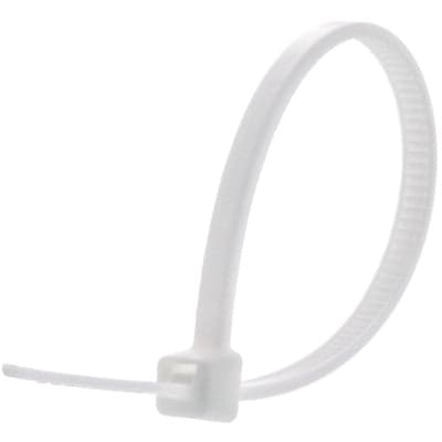200mm Nylon Cable Tie White - View 1