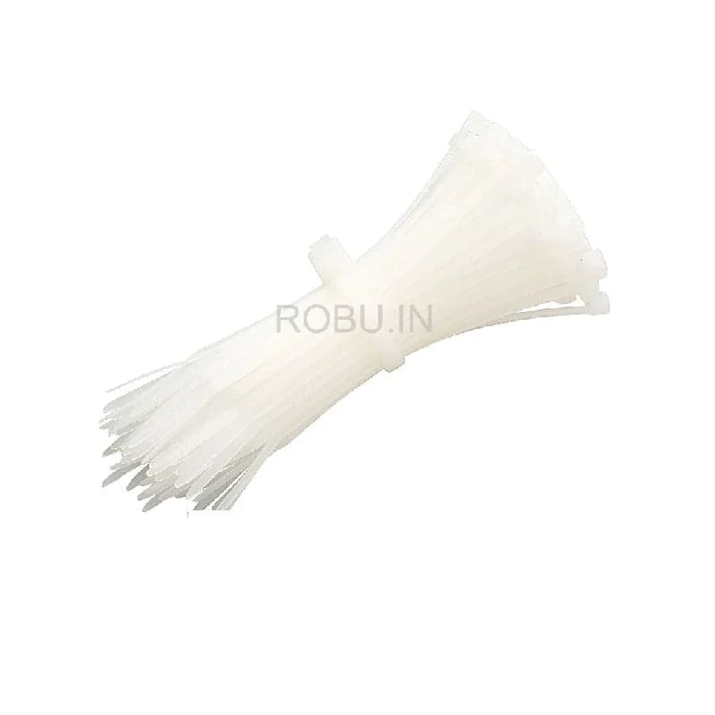 150mm Nylon Cable Tie White 18KGs - View 2