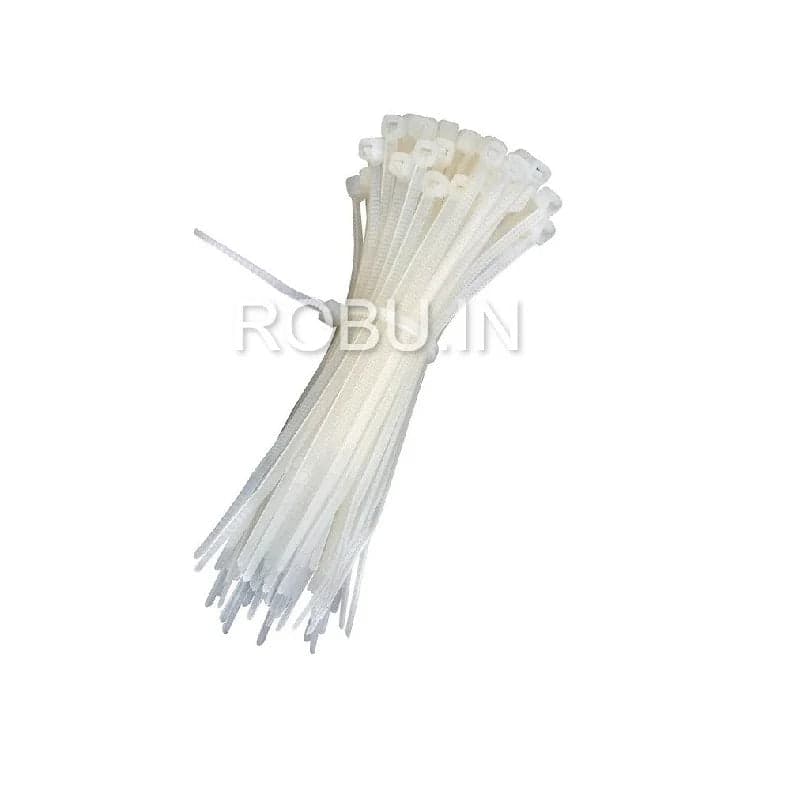 150mm Nylon Cable Tie White 18KGs - View 3