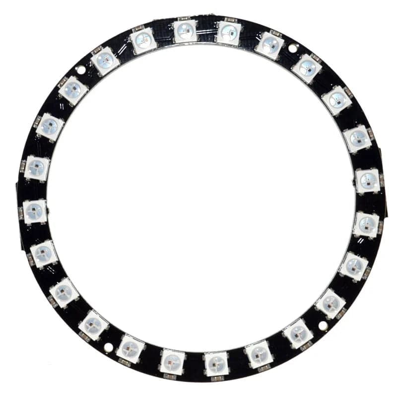 RGB LED 24 Bit WS2812 Circular Development Board - View 3