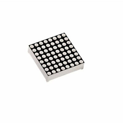 Dot Matrix Red LED Displays 8x8, 3mm, Common Cathode - View 1