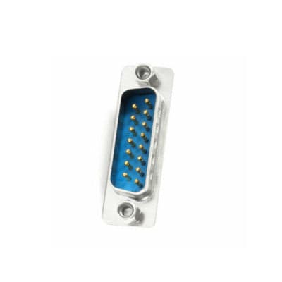 DB15 Male Straight Connector - View 1