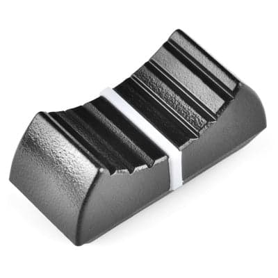 Linear Slider Knob 4mm, Black - View 1