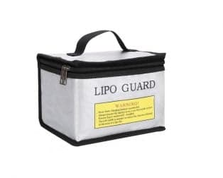 Large Space Fire and Water Resistant Lipo Battery Bag (215mm x 165mm x 120mm) - View 1
