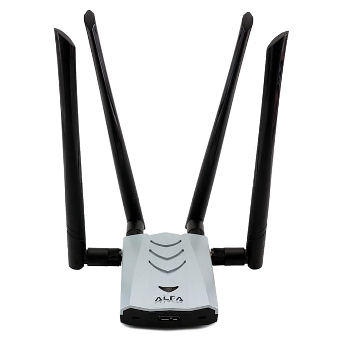 ALFA AC1900 WiFi Adapter - 1900 Mbps 802.11ac Long-Range Dual Band USB 3.0 Wi-Fi Network Adapter - View 2