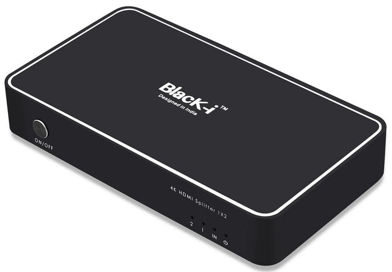 Black-i HDMI Splitter 1 input 2output - View 1