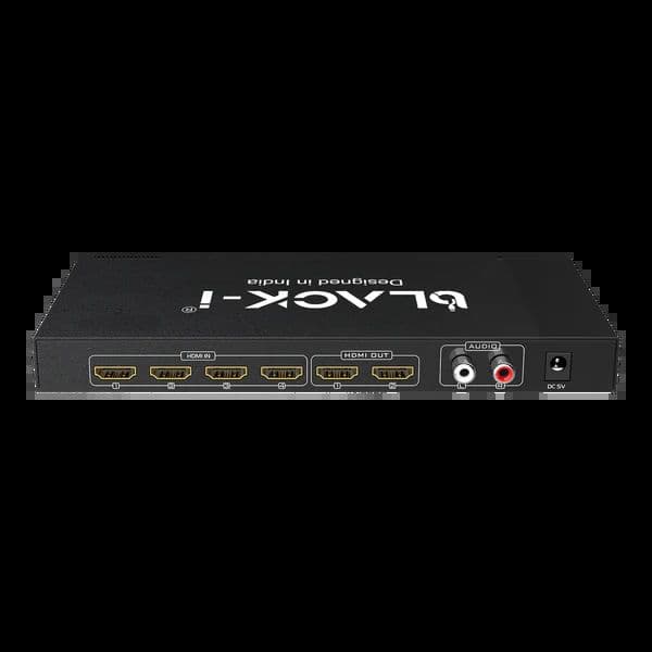 Black-i HDMI 4 in 2 Out Matrix Switcher - View 1