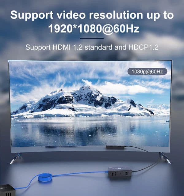 Black-i HDMI Over LAN Extender up to 150 Meters - View 3
