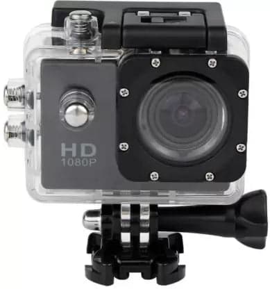 Garundropsy action camera Ultra HD 1080P Rechargeable Batteries Sports and Action Camera (Black, 12 MP) - View 1