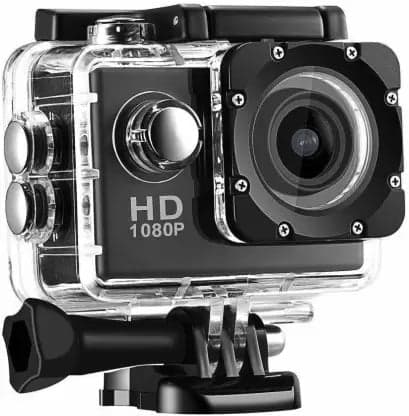 Garundropsy GO PRO Portable Waterproof Ultra HD Sports Action Camera Sports and Action Camera (Black, 12 MP) - View 1