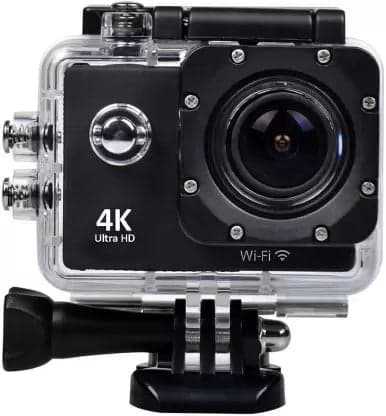 Garundropsy 4k camera Ultra HD 16 MP WiFi Sports and Action Camera (Black, 12 MP) - View 1