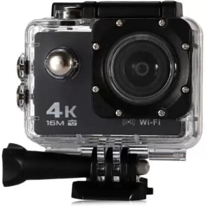 Garundropsy 4K Wifi Waterproof 2 inch LCD 12 Megapixels Sports and Action Camera (Black, 12 MP) - View 1