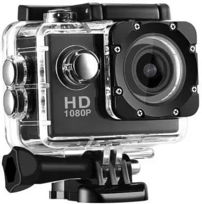 Garundropsy Sports Action Camera Sports Sports and Action Camera (Black, 12 MP) - View 1