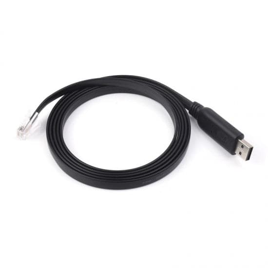 Industrial USB To RJ45 Console Cable, USB Type A to RJ45 Console Male Port, Original FT232RL Chip, Cable Length 1.8m - View 1