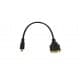 Mini HDMI to VGA Cable - 19CM - View 3
