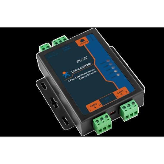 USR-CANET200 Industrial CAN to Ethernet Converter, CAN Ethernet Gateway - View 2