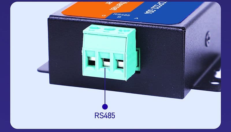 USR-TCP232-304 (C7) Single Channel RS485 to Ethernet Converter - With Power Adapter - View 2