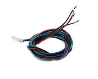 Pure Copper 1000mm Cable without Connector for NEMA17 Stepper Motor - View 1
