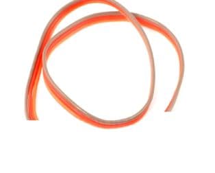 Flat 22AWG servo wire 1mtr (R/O/B) - View 1