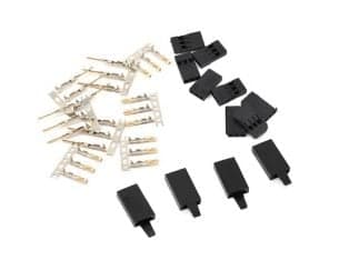Servo Connector – Futaba With Locking Hook-10Pcs. - View 1