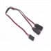 1JR Male To 2 Futaba Female Y Type Servo Extension Wire (200mm) - View 3