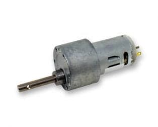 Orange 12V 60 RPM Johnson Geared DC Motor – Grade A Quality-Encoder Compatible - View 1