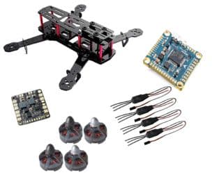 QAV250mm Quadcopter Combo Kit - View 1