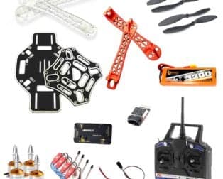 ARF Quadcopter Economy Combo Kit - View 1