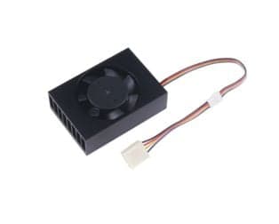Jetson Nano Module Active Heat Sink – 7 blades Fan for active cooling, PWM for Speed Control, compatible to reComputer J10 series, Nvidia Jetson Nano - View 1