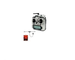 FrSky Taranis X9D Plus 2019 Digital Telemetry Drone Remote Control with R9M 2019 Module and R9MX Receiver- (Silver Colour) - View 1
