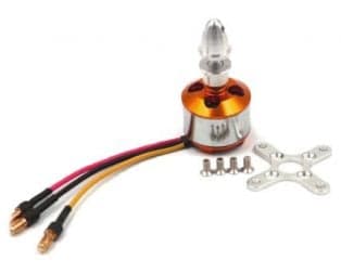 A2212 6T 2200KV Brushless Motor for Drone (Soldered Connector) - View 1