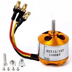 A2212 10T 1400KV Brushless Motor for Drone (Soldered Connector) - View 1