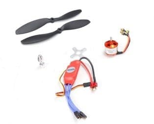 Set of 4 A2212 1000 KV BLDC Brushless DC Motor with SimonK 30A ESC and Orange 1045 Propeller Set - View 1