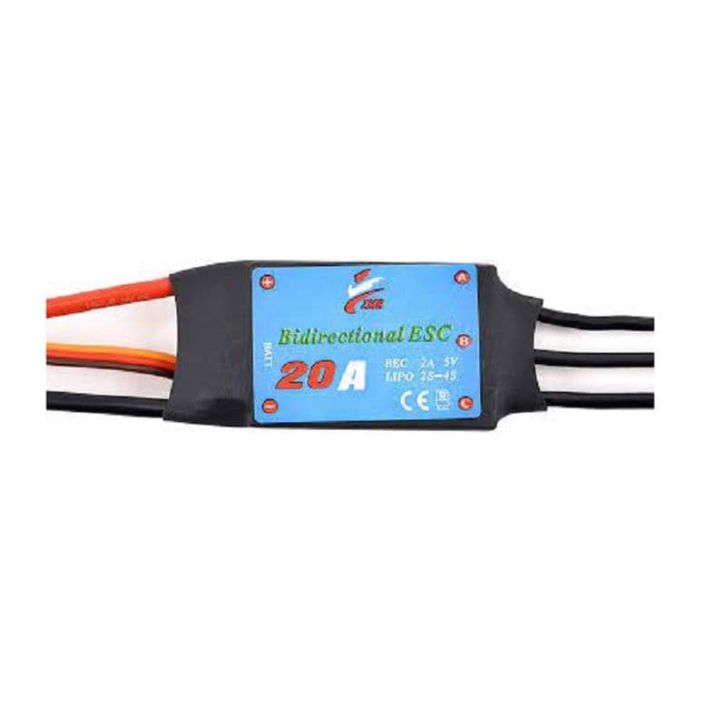 Bidirectional 20A 2-4s UBEC 2A 5V - View 2