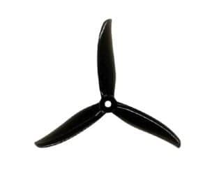 Orange HD SBANG 4934 PC Tri-Blade Propellor CW- Midnight Black - View 1