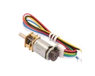 N20 3V 15RPM Micro Metal Gear Motor With Encoder - View 1
